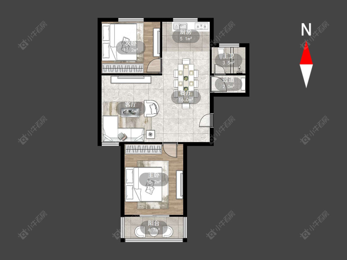 瑞丰花苑房源户型图 常州瑞丰花苑在售二手房源户型图_小牛看房