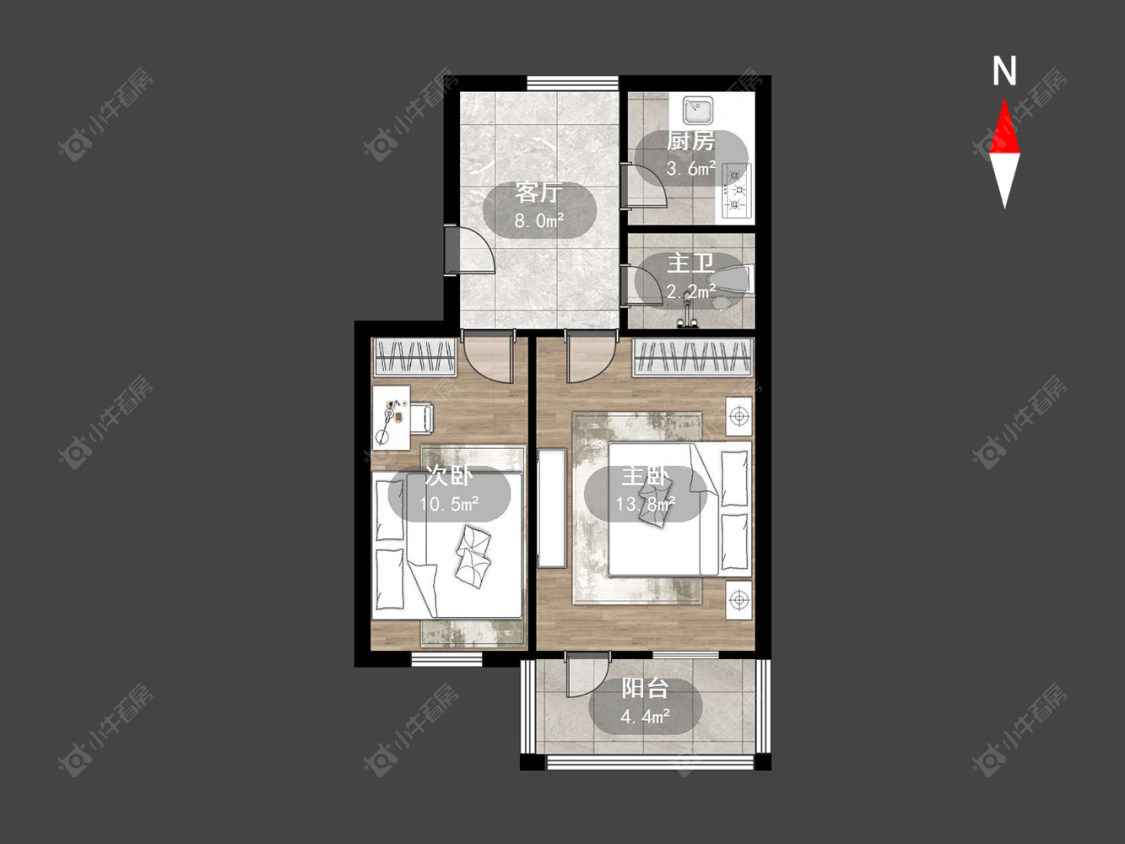 清潭新村房源户型图 常州清潭新村在售二手房源户型图_小牛看房
