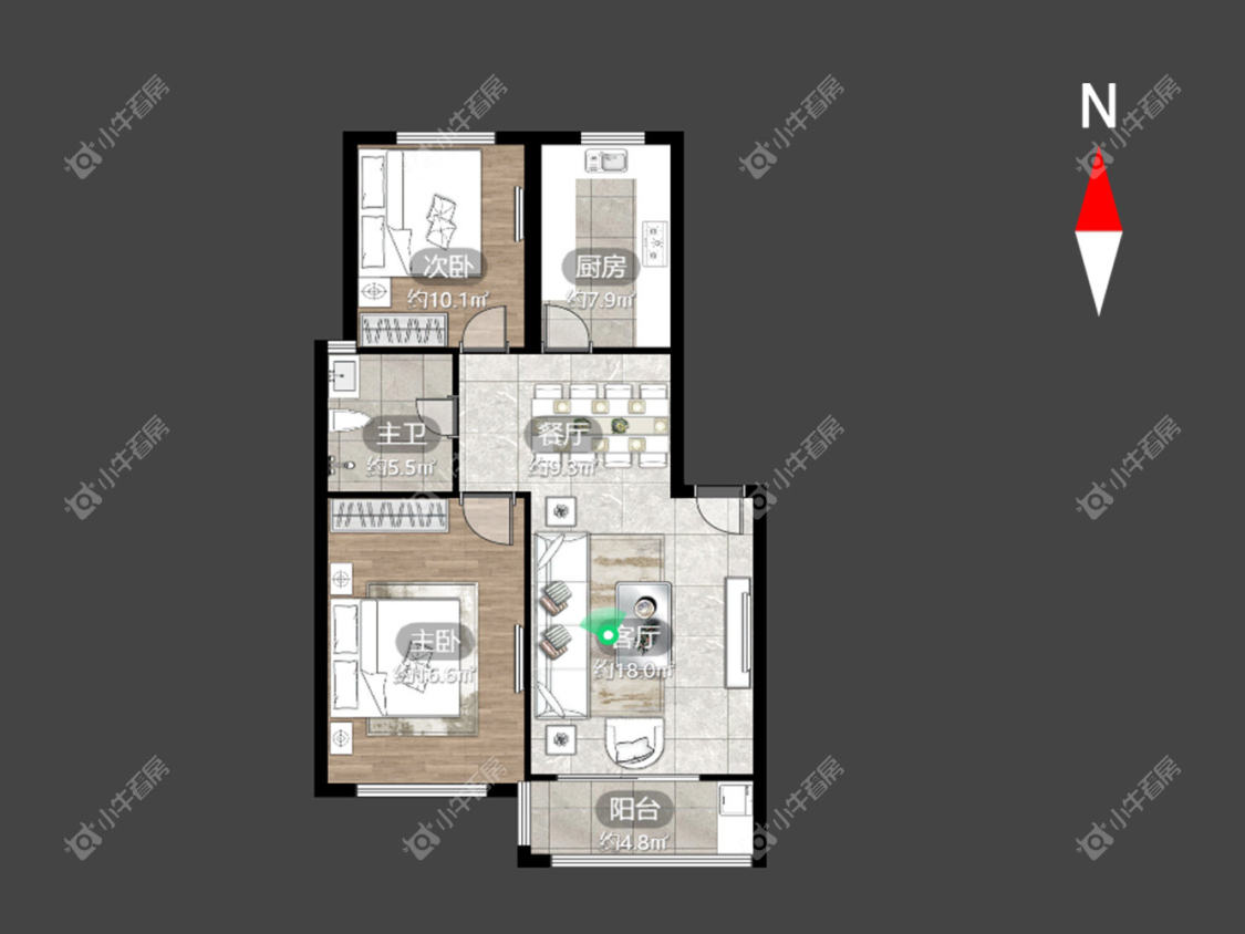 常州嘉顺花园在租房源_小牛看房