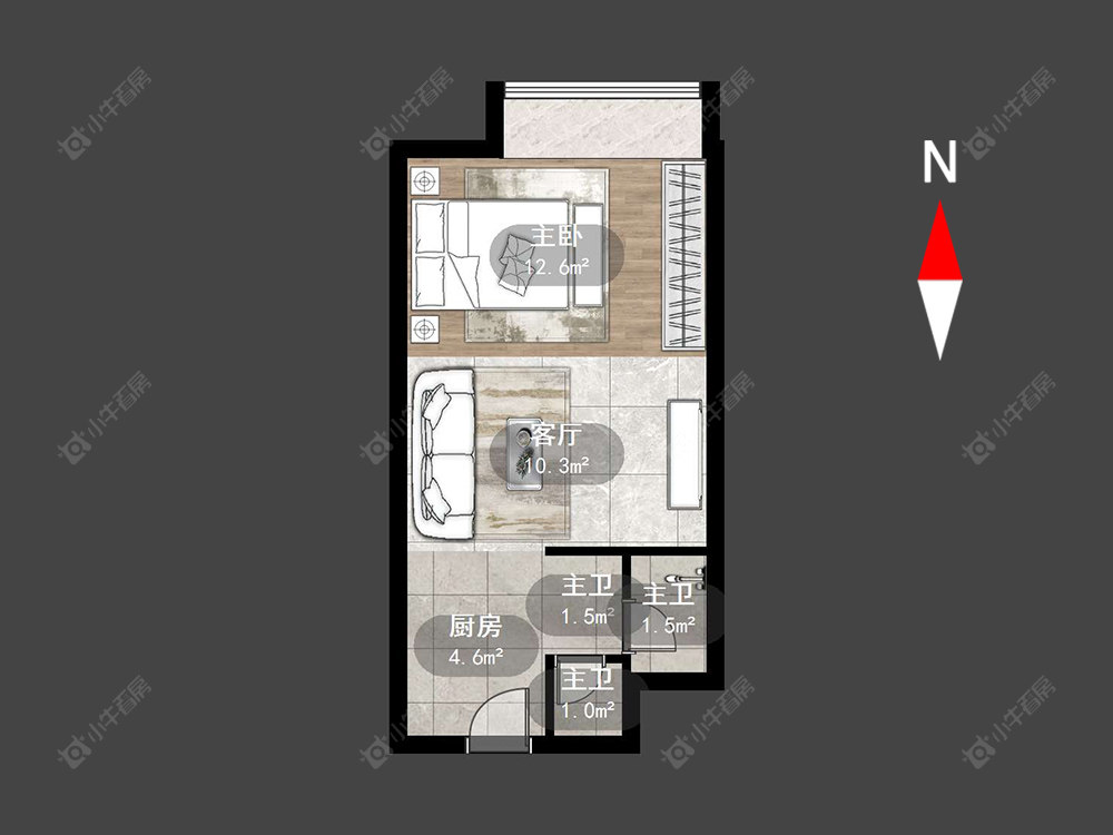 星河澜月湾房源户型图 常州星河澜月湾在售二手房源户型图_小牛看房
