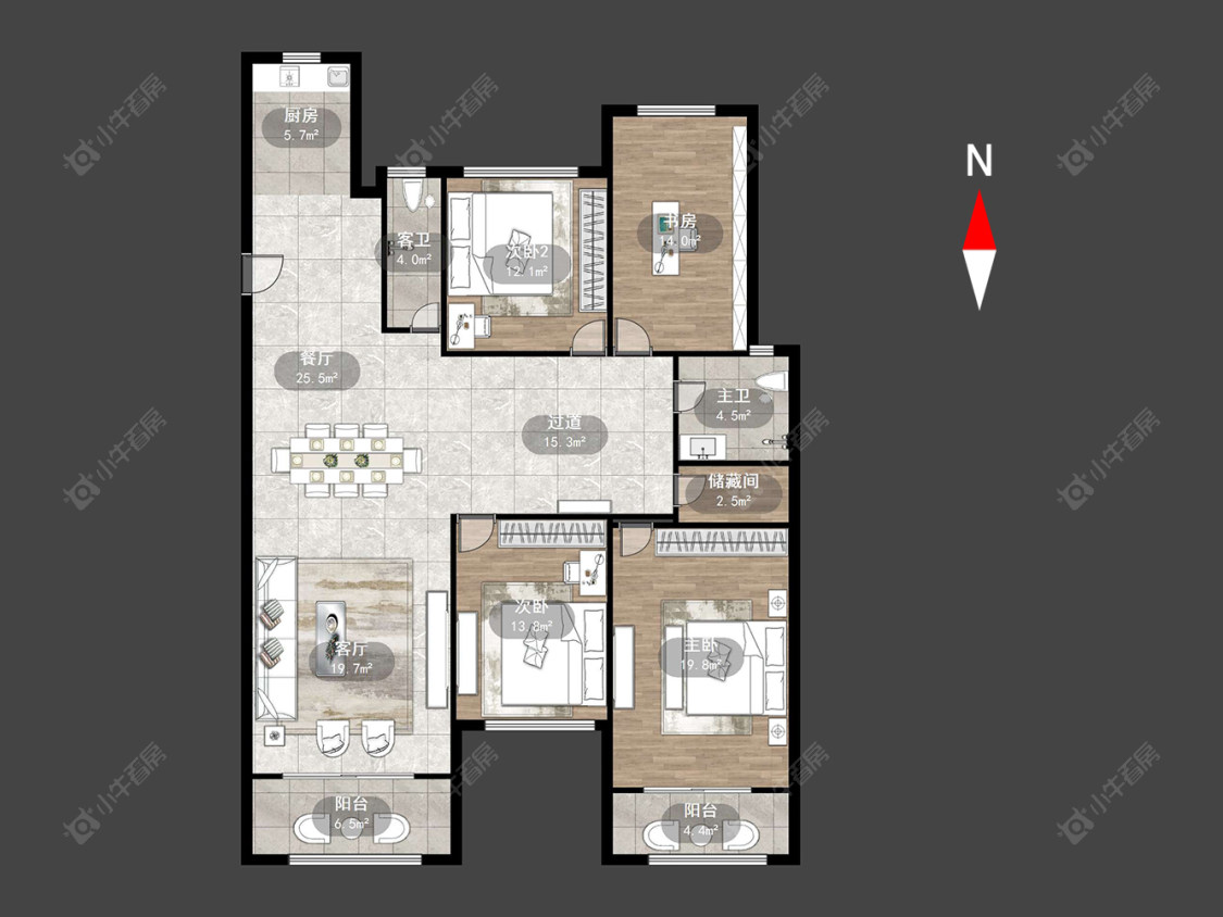银河湾第一城一期房源户型图 常州银河湾第一城一期在售二手房源户型图_小牛看房