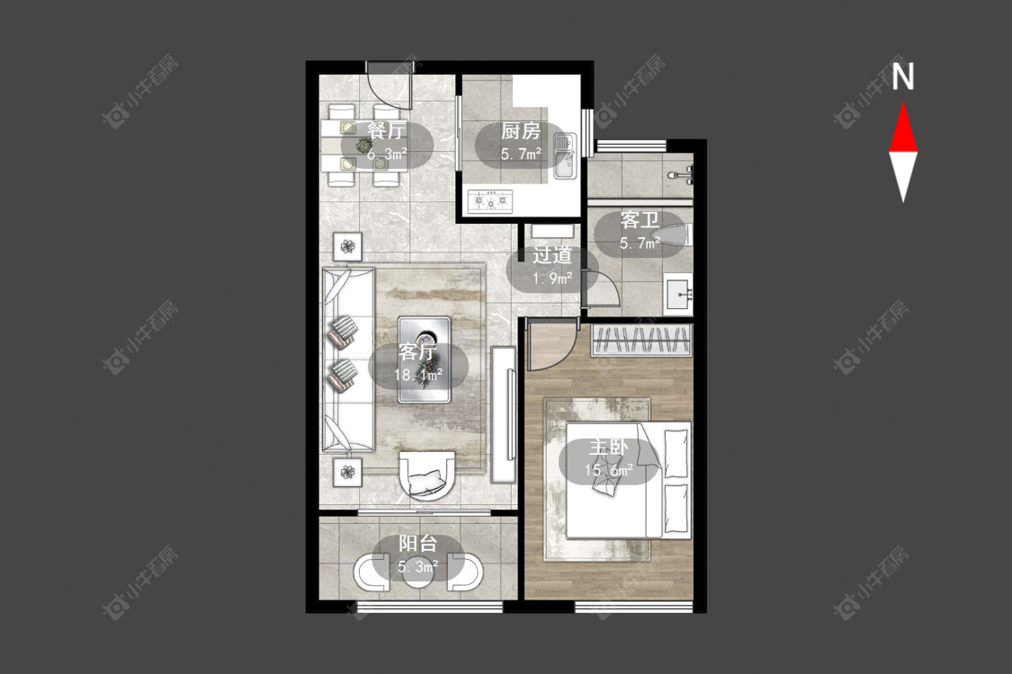 常州绿地峰云汇在售二手房源户型图_小牛看房