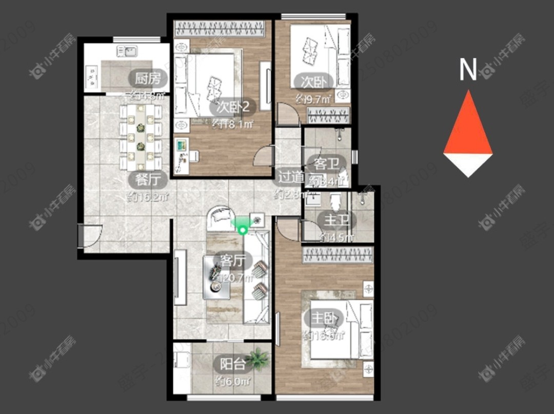 常州茂业豪园在租房源_小牛看房