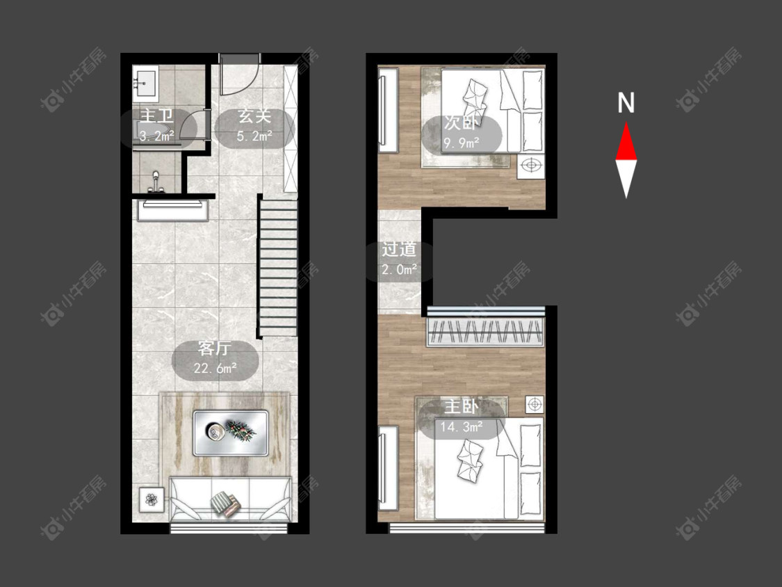 常州碧桂园壹号天禧在售二手房源户型图_小牛看房