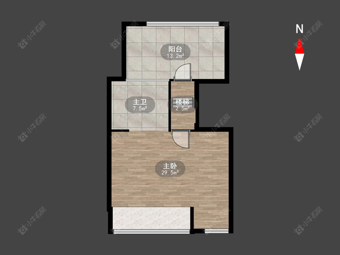 常州东渡海派青城在售二手房源户型图_小牛看房