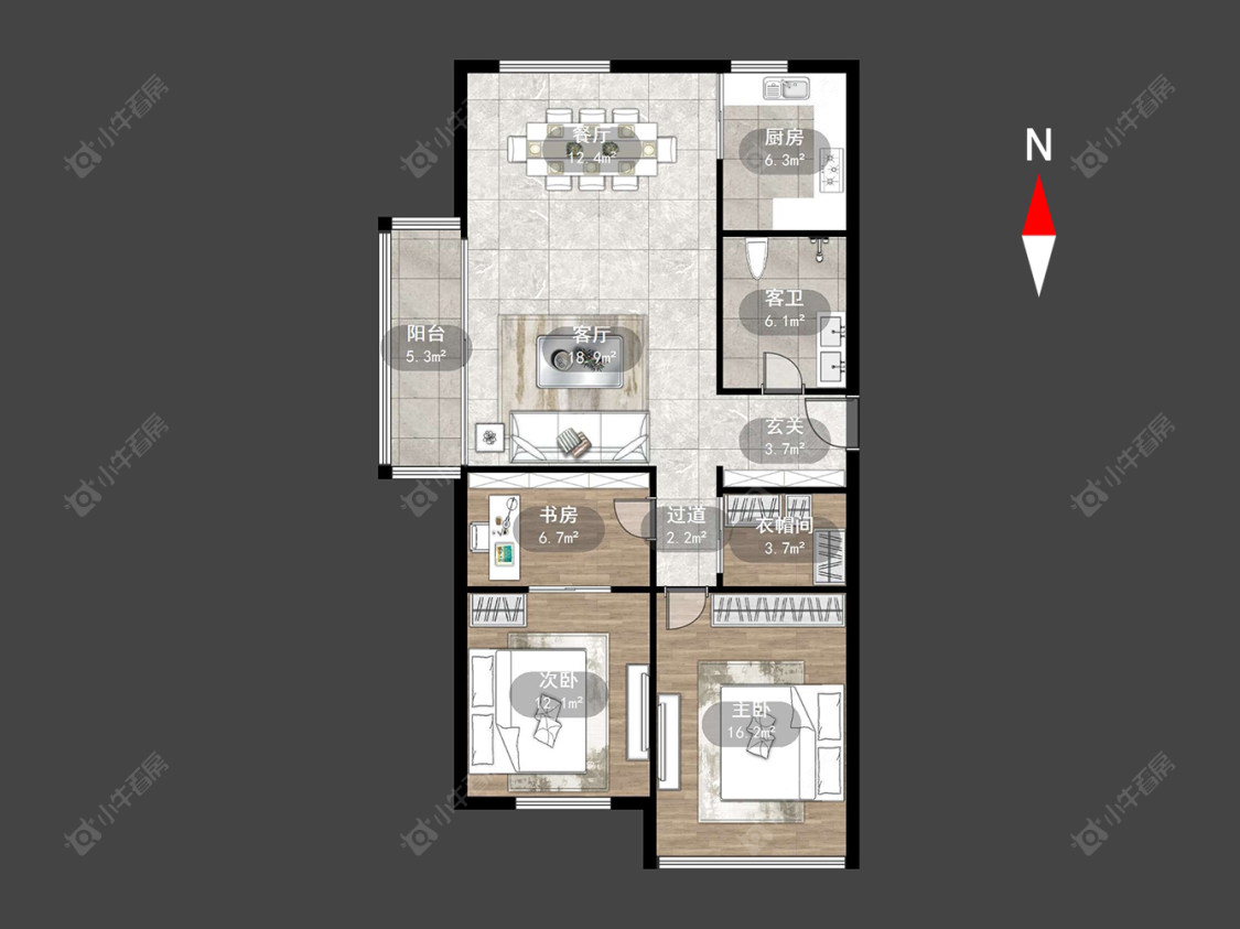 常州南方大厦在售二手房源户型图_小牛看房