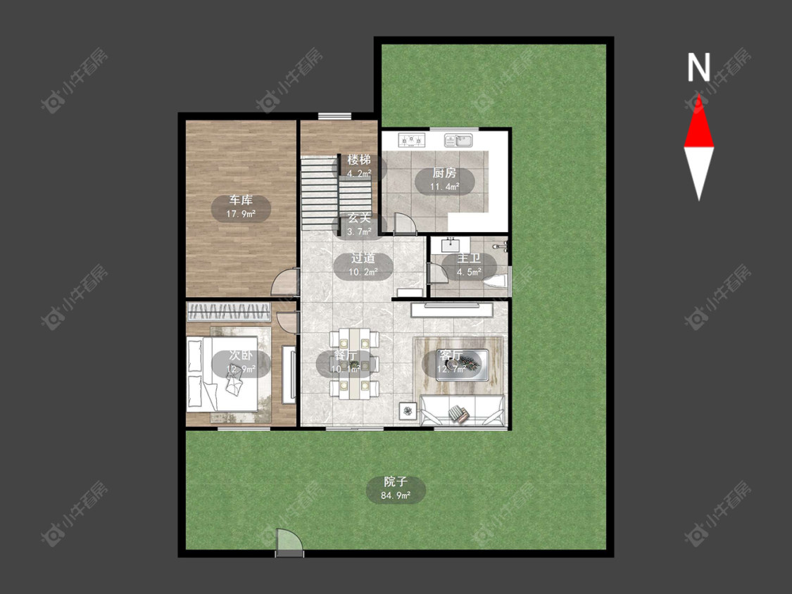 常州王下新村在售二手房源户型图_小牛看房