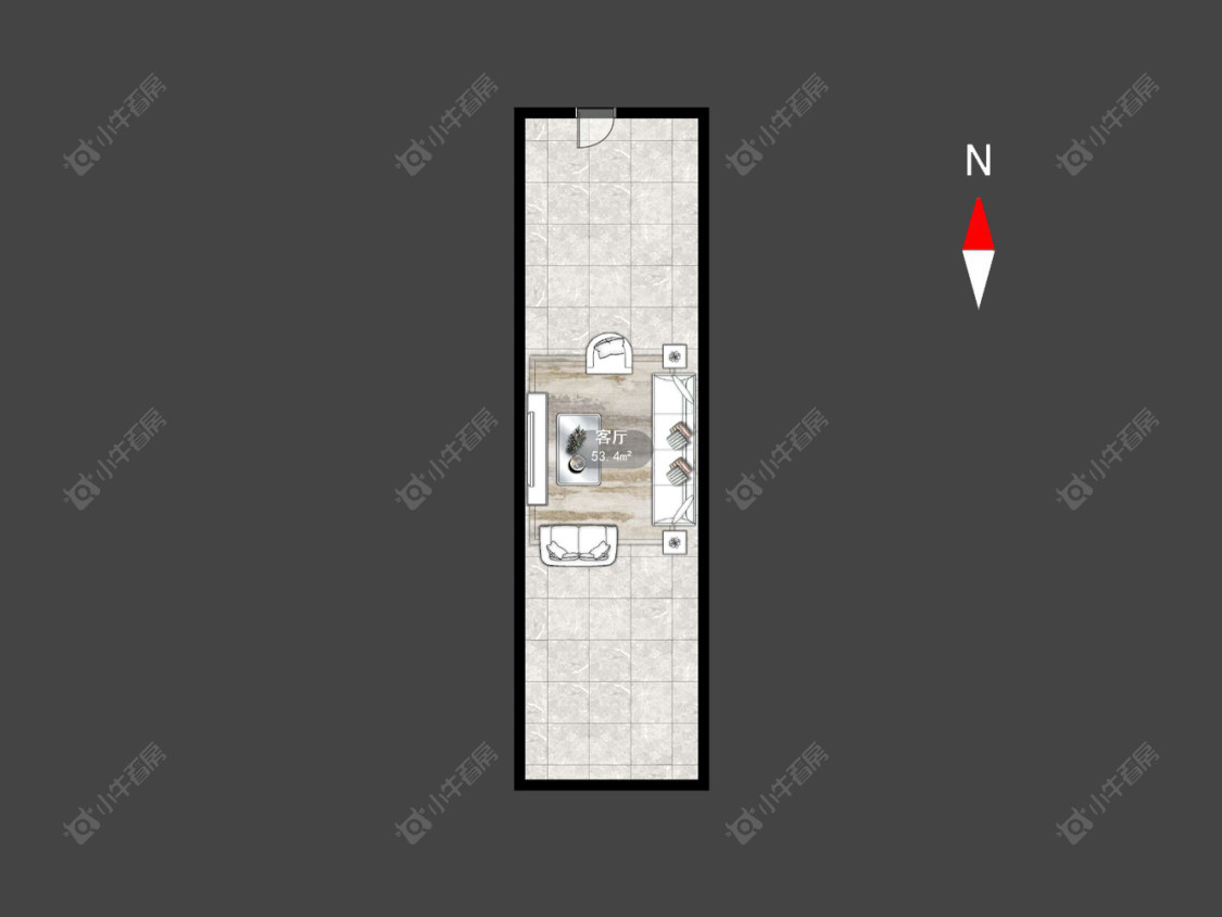 常州天奕云著在售二手房源户型图_小牛看房