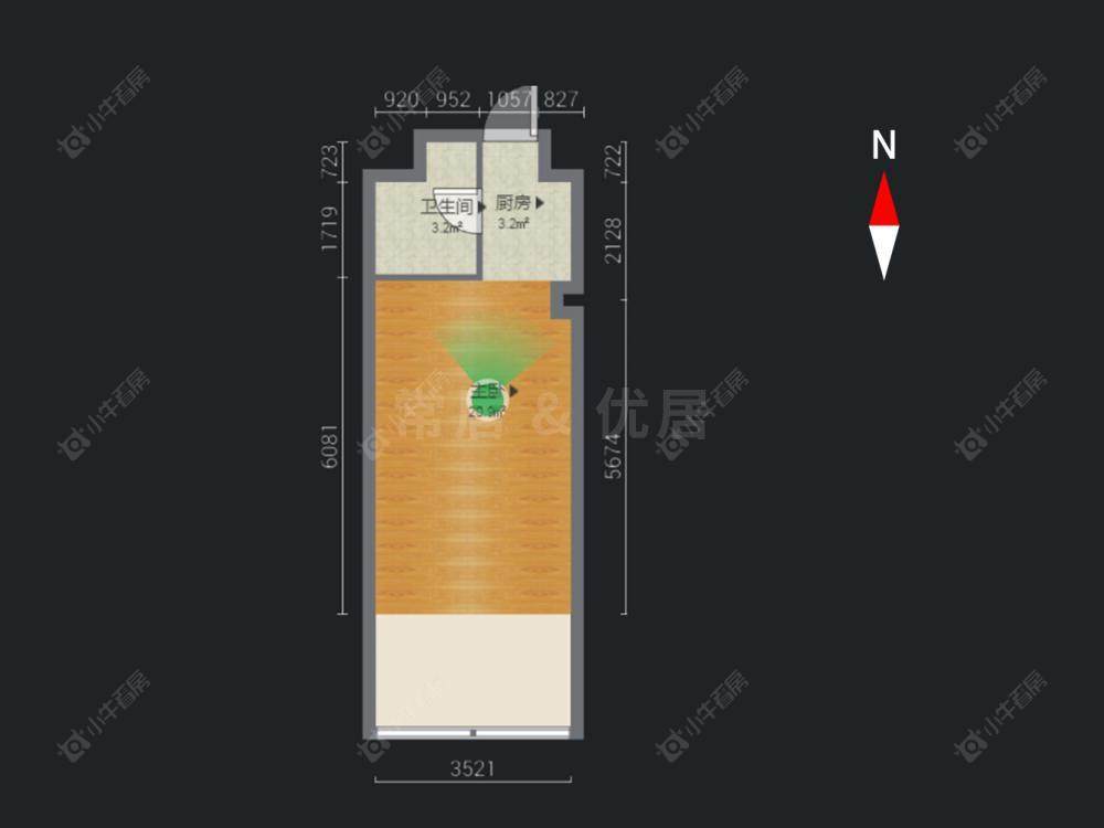 常州星河国际六区在售二手房源户型图_小牛看房