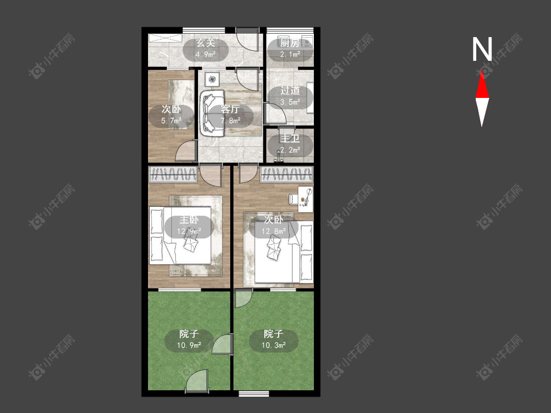 朝阳三村房源户型图 常州朝阳三村在售二手房源户型图_小牛看房