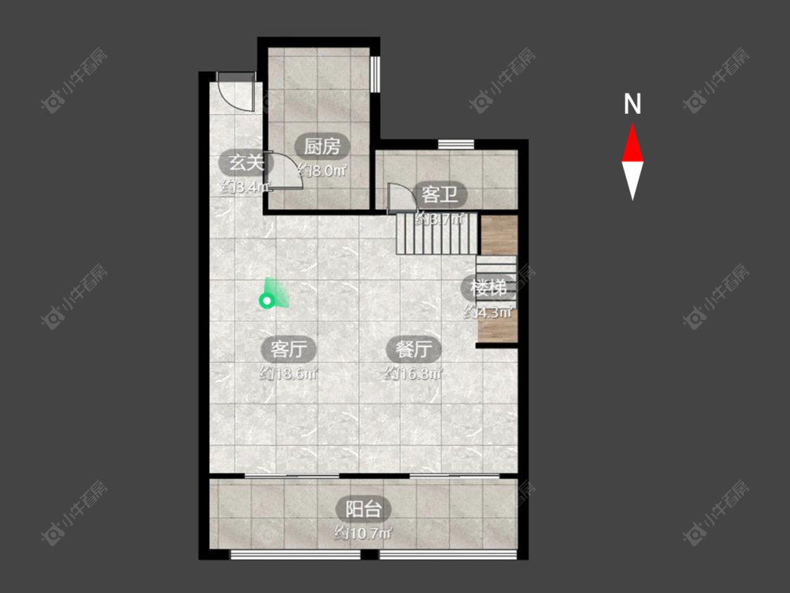 常州龙湖春江天玺在售二手房源户型图_小牛看房