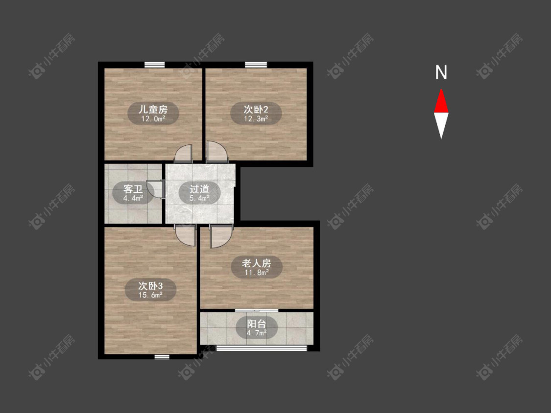 常州惠山苑在售二手房房源户型图_小牛看房