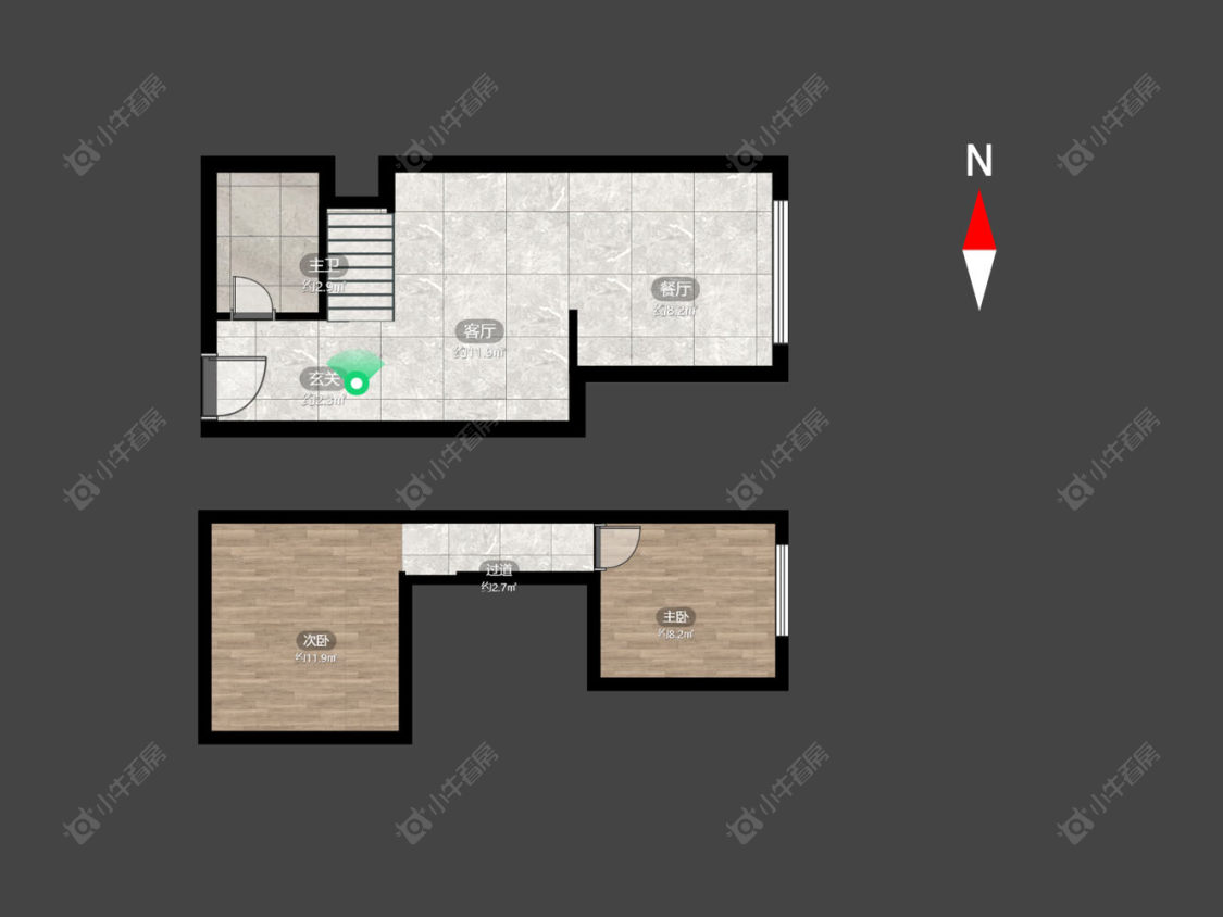 常州公园路在售二手房房源户型图_小牛看房