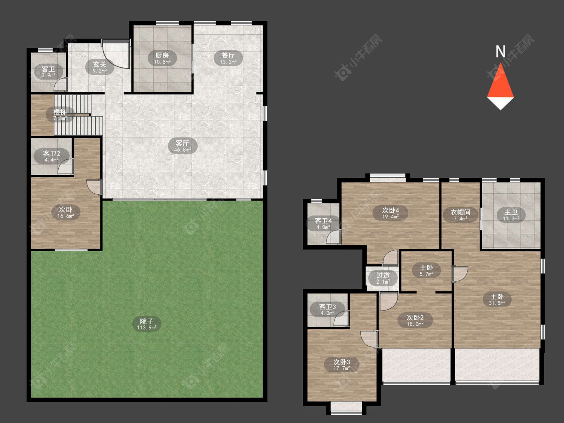 常州玉兰广场三期在售二手房源户型图_小牛看房