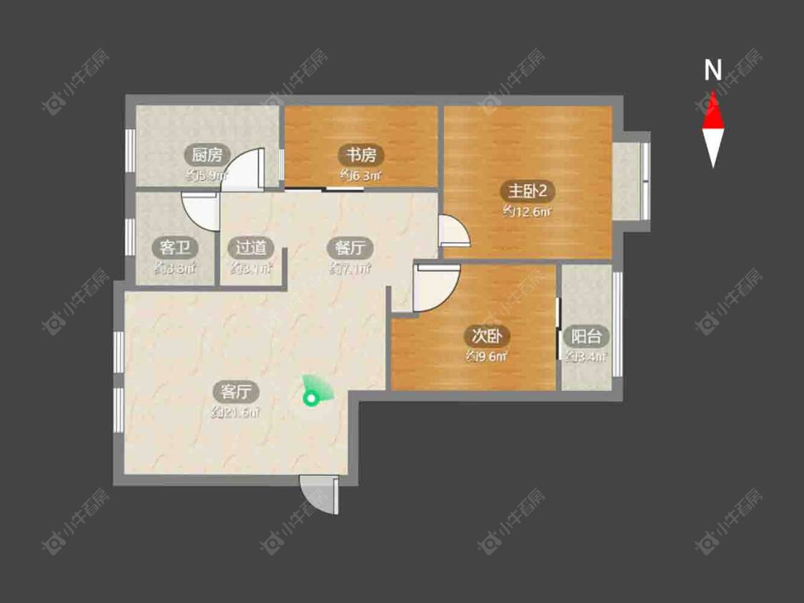 常州枫逸人家在售二手房源户型图_小牛看房