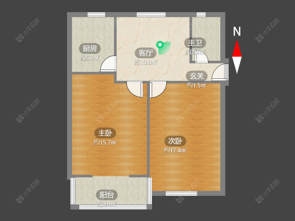 常州桃园新村在售二手房源户型图_小牛看房
