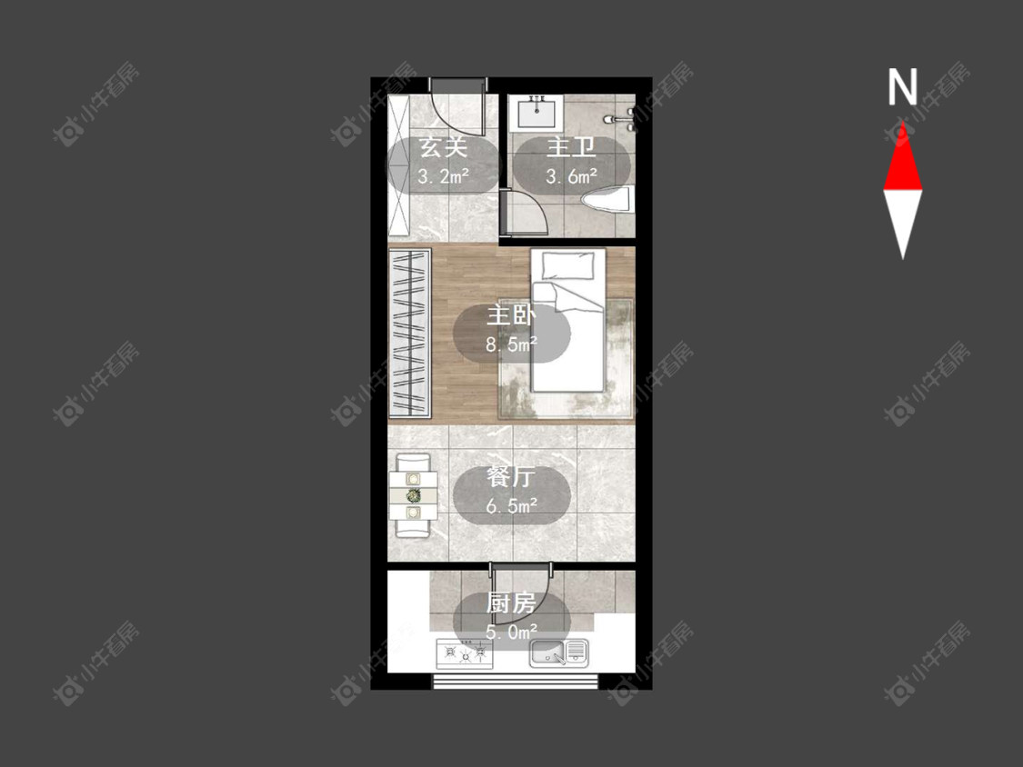 常州九洲花园四期在售二手房源户型图_小牛看房