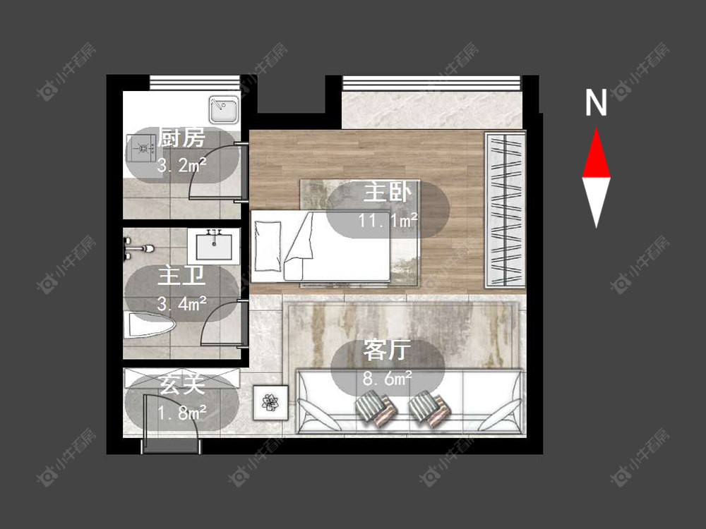 学府名门花苑房源户型图 常州学府名门花苑在售二手房源户型图_小牛看房