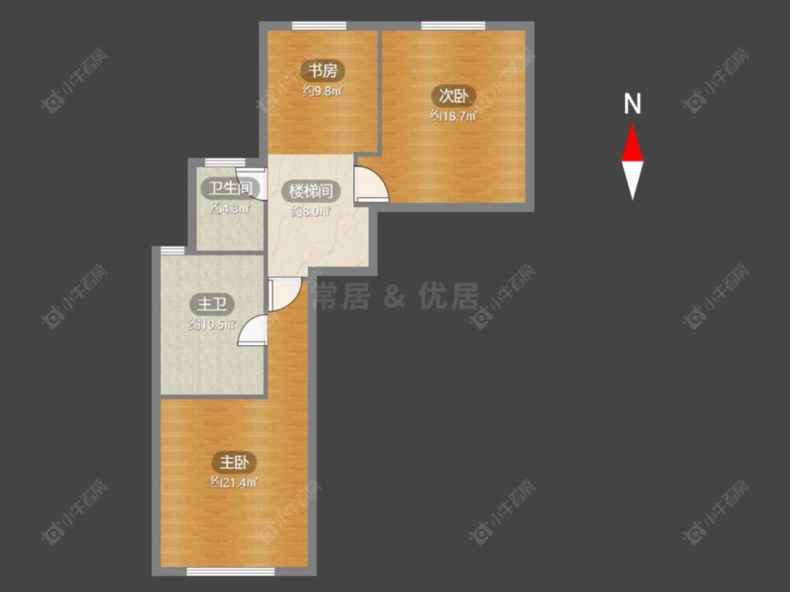 常州御庭园在售二手房房源户型图_小牛看房