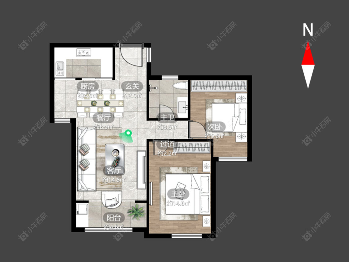 典雅花园房源户型图 常州典雅花园在售二手房源户型图_小牛看房