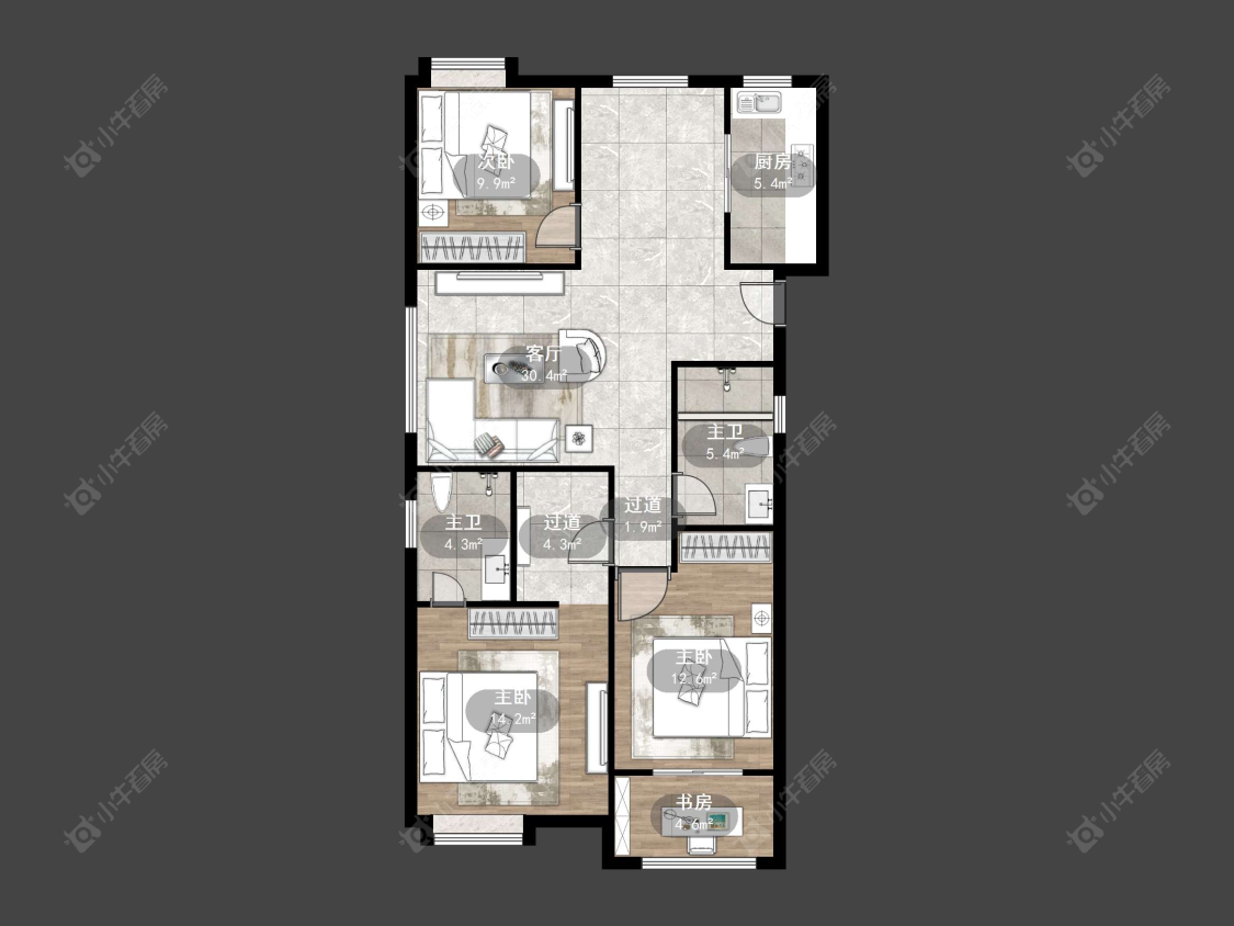 丹阳国信宜和在售二手房源户型图_小牛看房