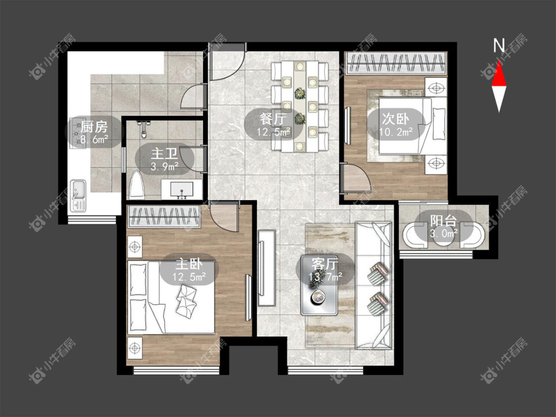 常州锦海星城一期在租房源_小牛看房