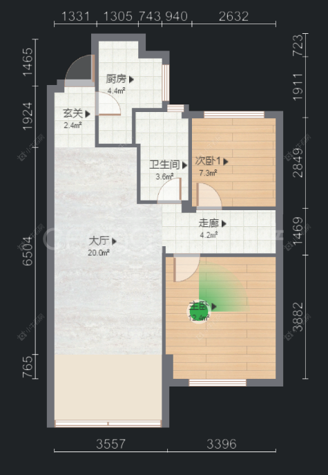 常州步步高广场在售二手房房源户型图_小牛看房