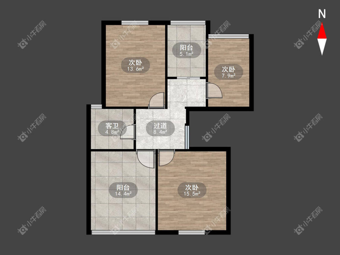 常州阳湖世纪苑北苑在租房源_小牛看房