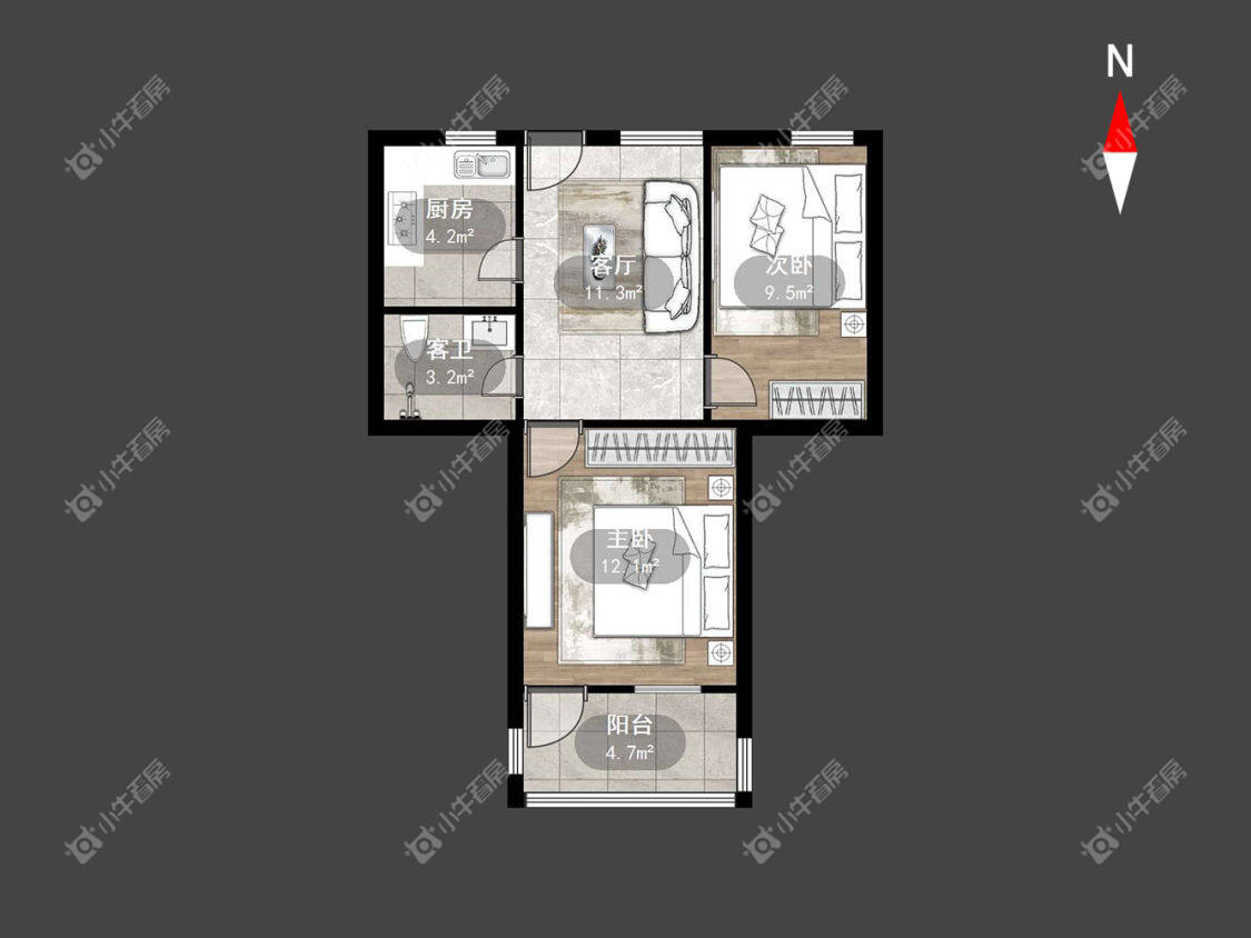 常州翠竹新村南区在租房源_小牛看房