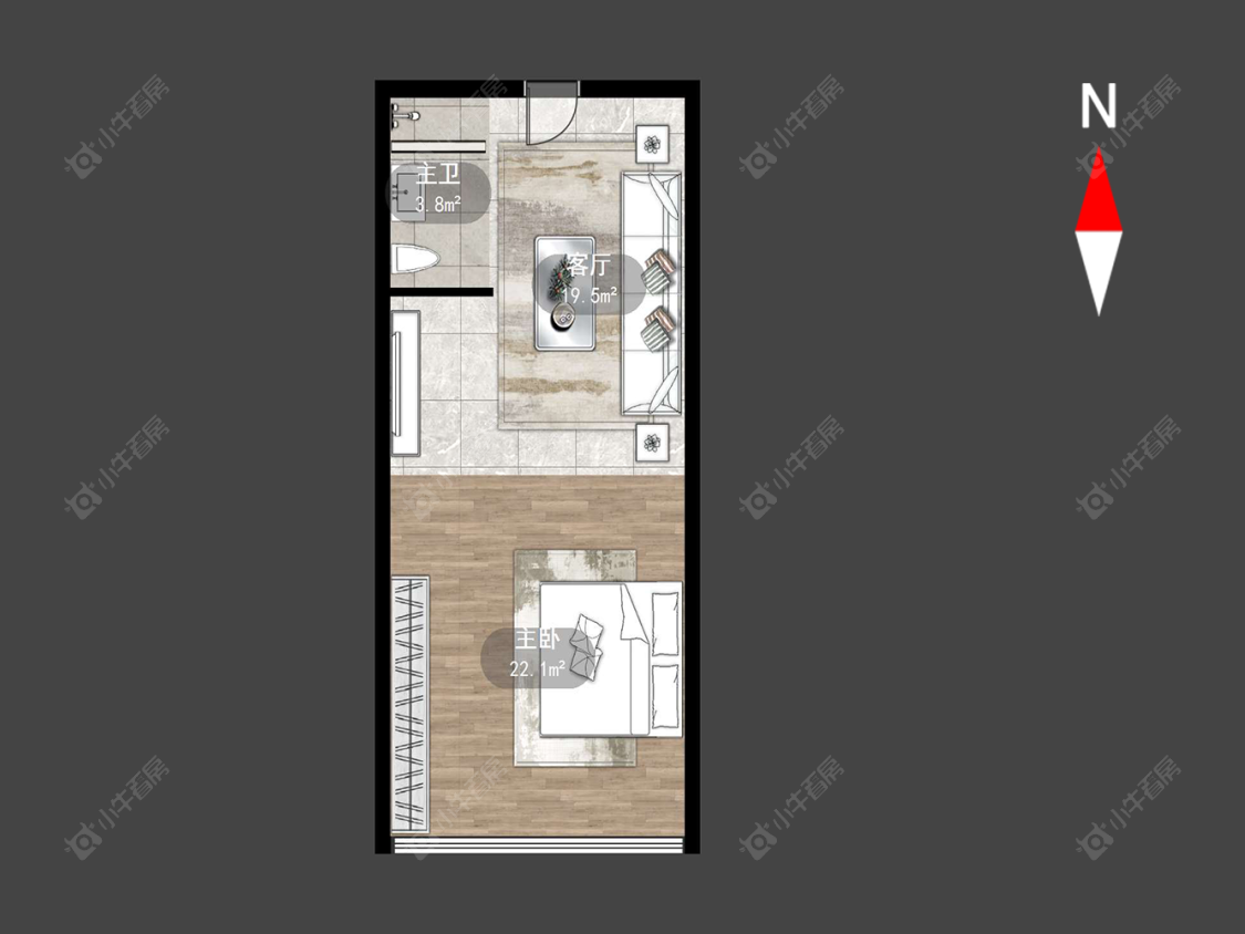 常州风华瓴著在售二手房源户型图_小牛看房