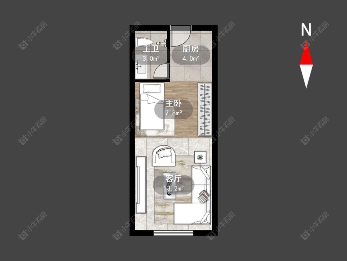 常州弘阳云峯在售二手房源户型图_小牛看房