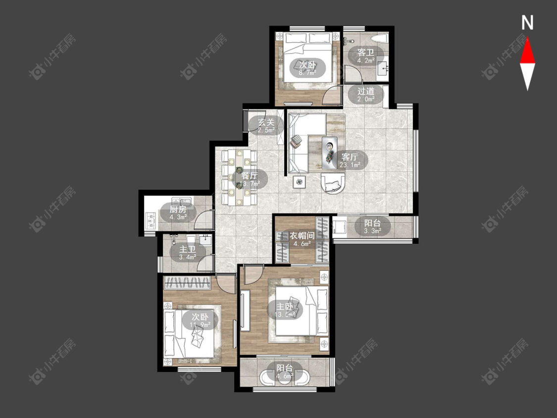 常州龙德花园在售二手房_小牛看房