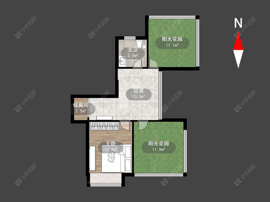 常州凤凰名城在售二手房房源户型图_小牛看房