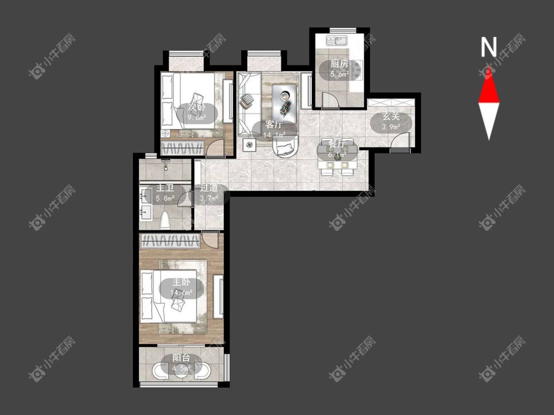 常州长宏公寓在租房源_小牛看房