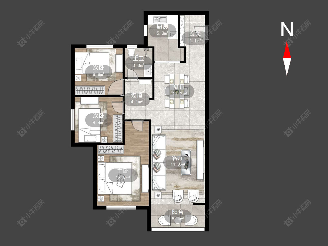 常州兰蕙佳园在售二手房源户型图_小牛看房