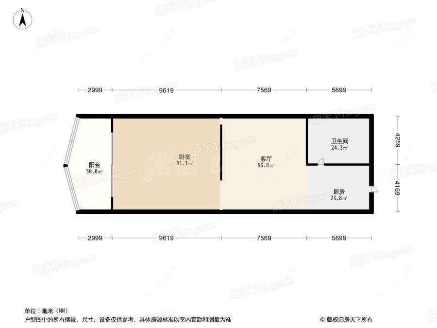常州雅居乐星河湾租房_雅居乐星河湾1室1厅房源出租