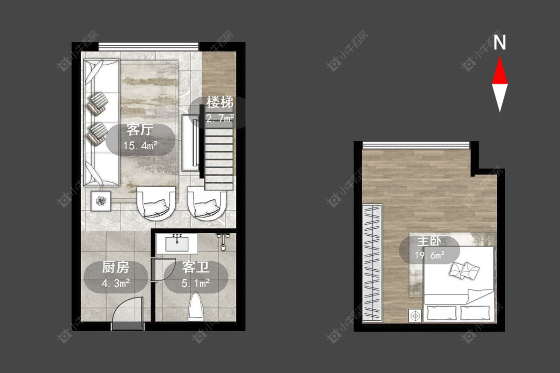 绿地峰荟房源户型图 常州绿地峰荟在售二手房源户型图_小牛看房