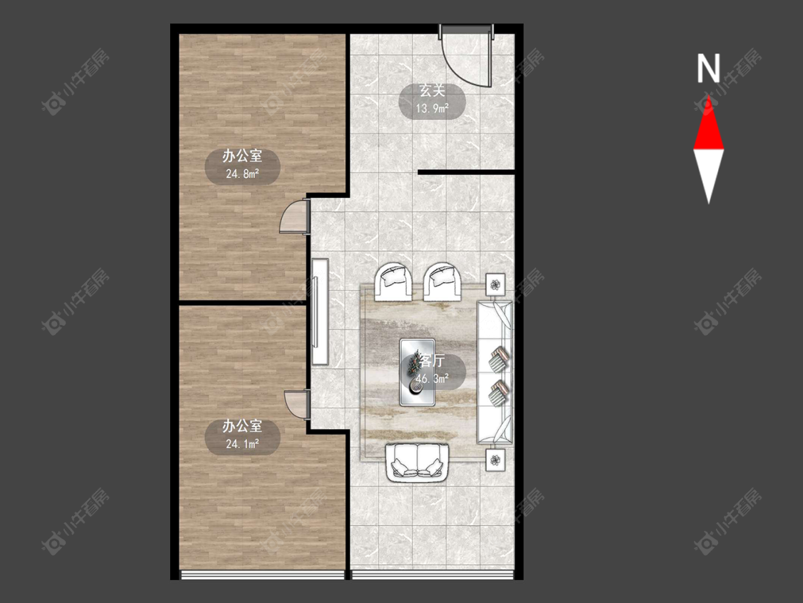 常州浩源大厦在售二手房源户型图_小牛看房