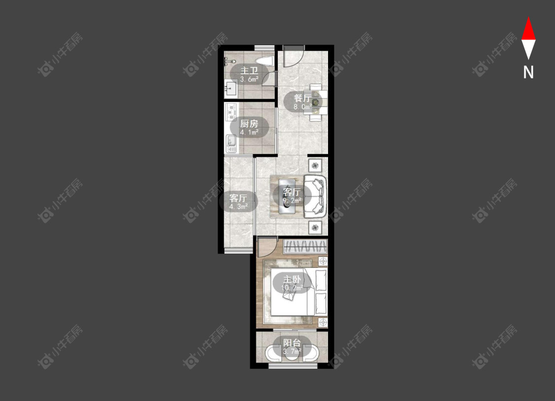 常州九洲玺在售二手房房源户型图_小牛看房