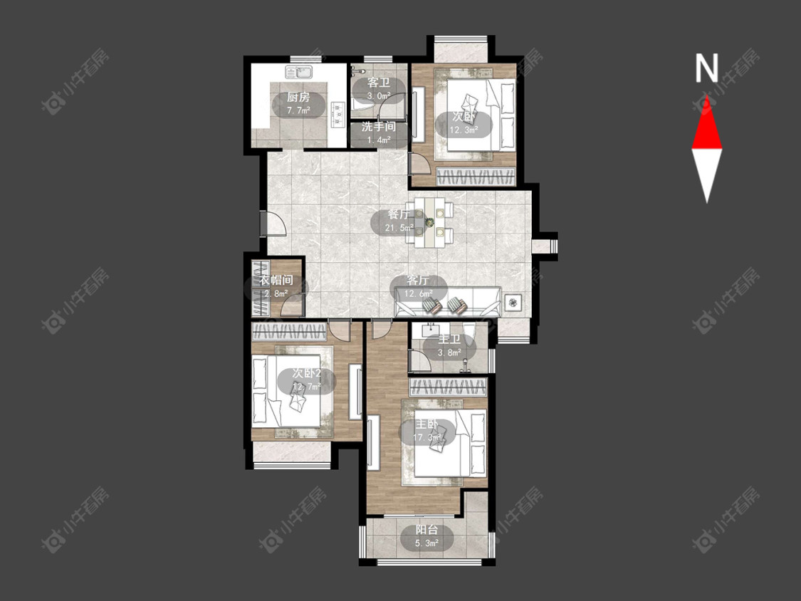 凤凰名城房源户型图 常州凤凰名城在售二手房源户型图_小牛看房
