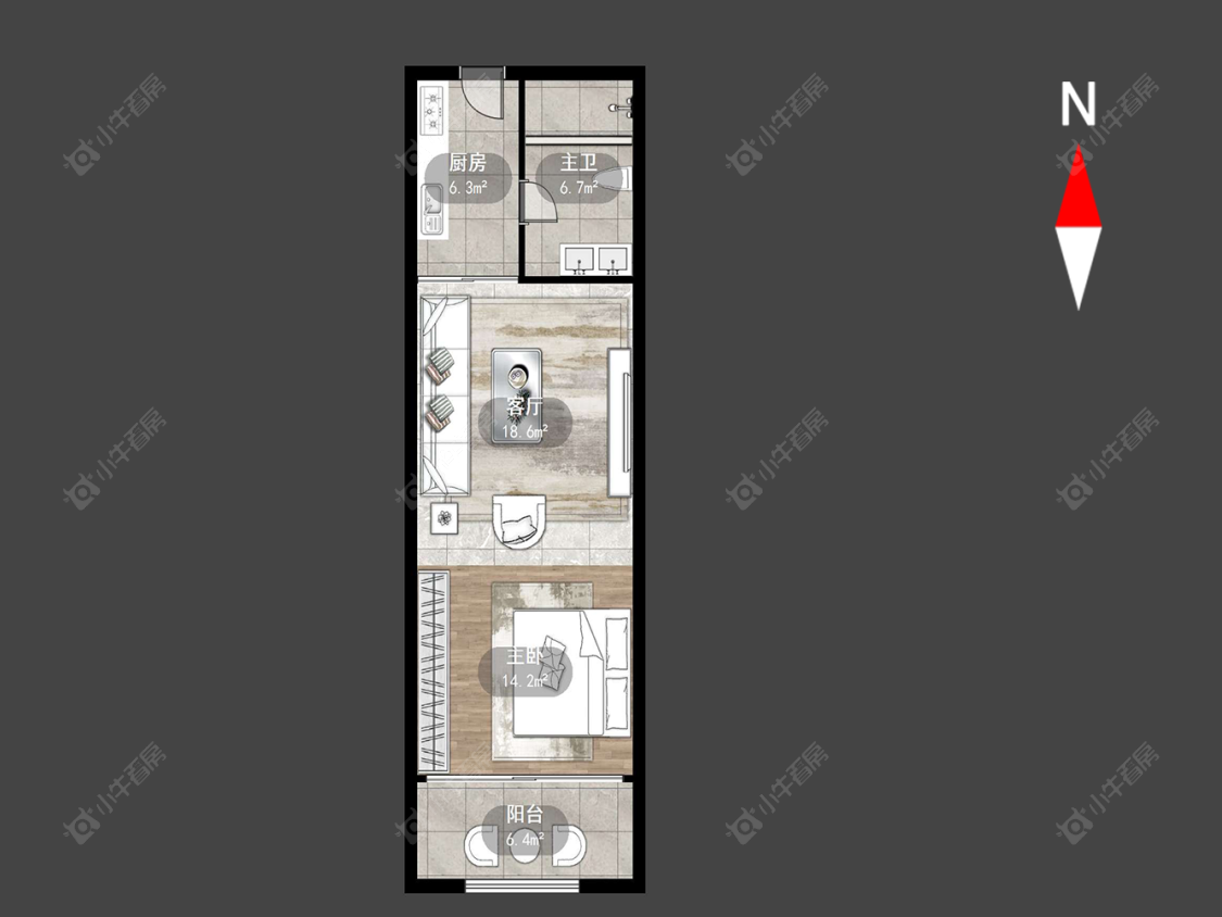 常州雅居乐星河湾在售二手房源户型图_小牛看房