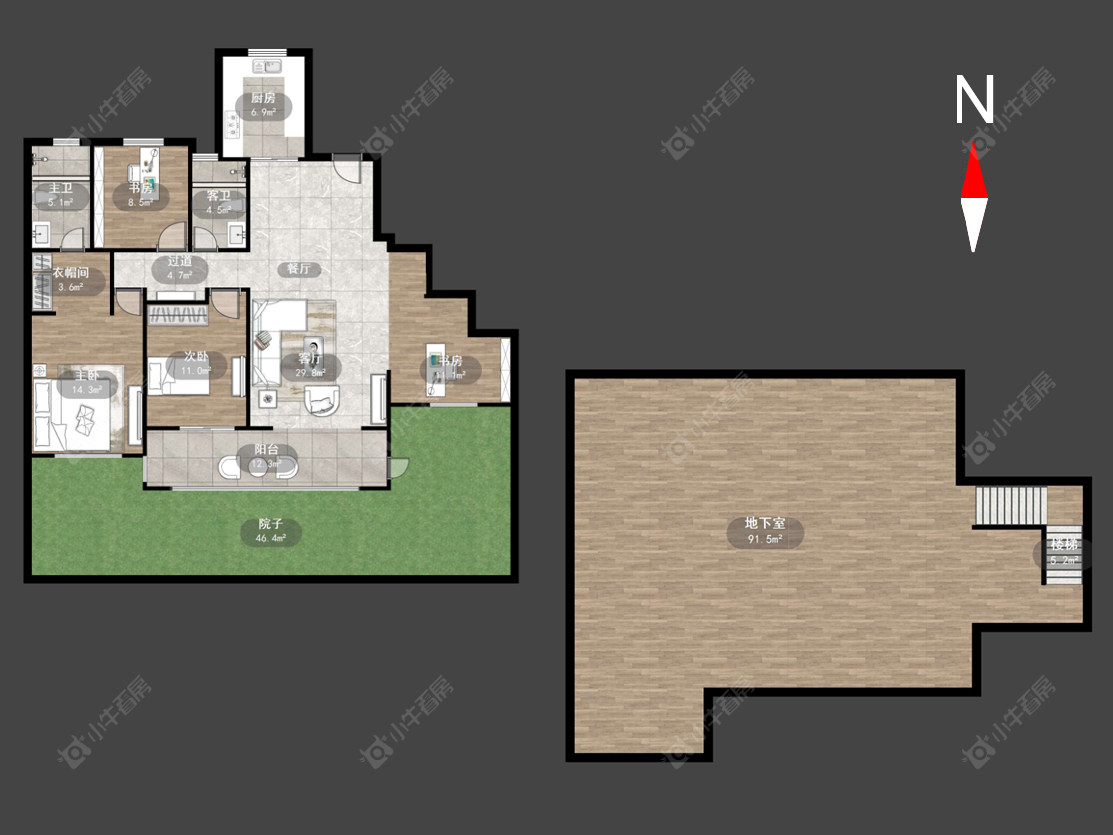 中海铂悦公馆房源户型图 常州中海铂悦公馆在售二手房源户型图_小牛看房
