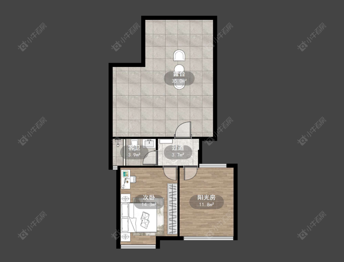 常州怡枫苑在售二手房源户型图_小牛看房