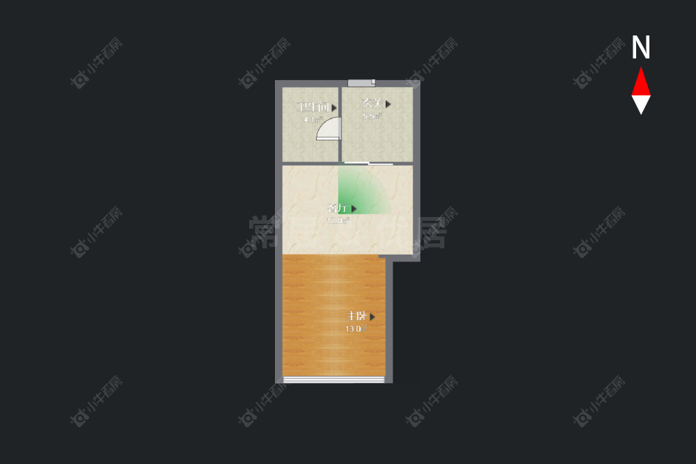 常州香江壹品在售二手房房源户型图_小牛看房