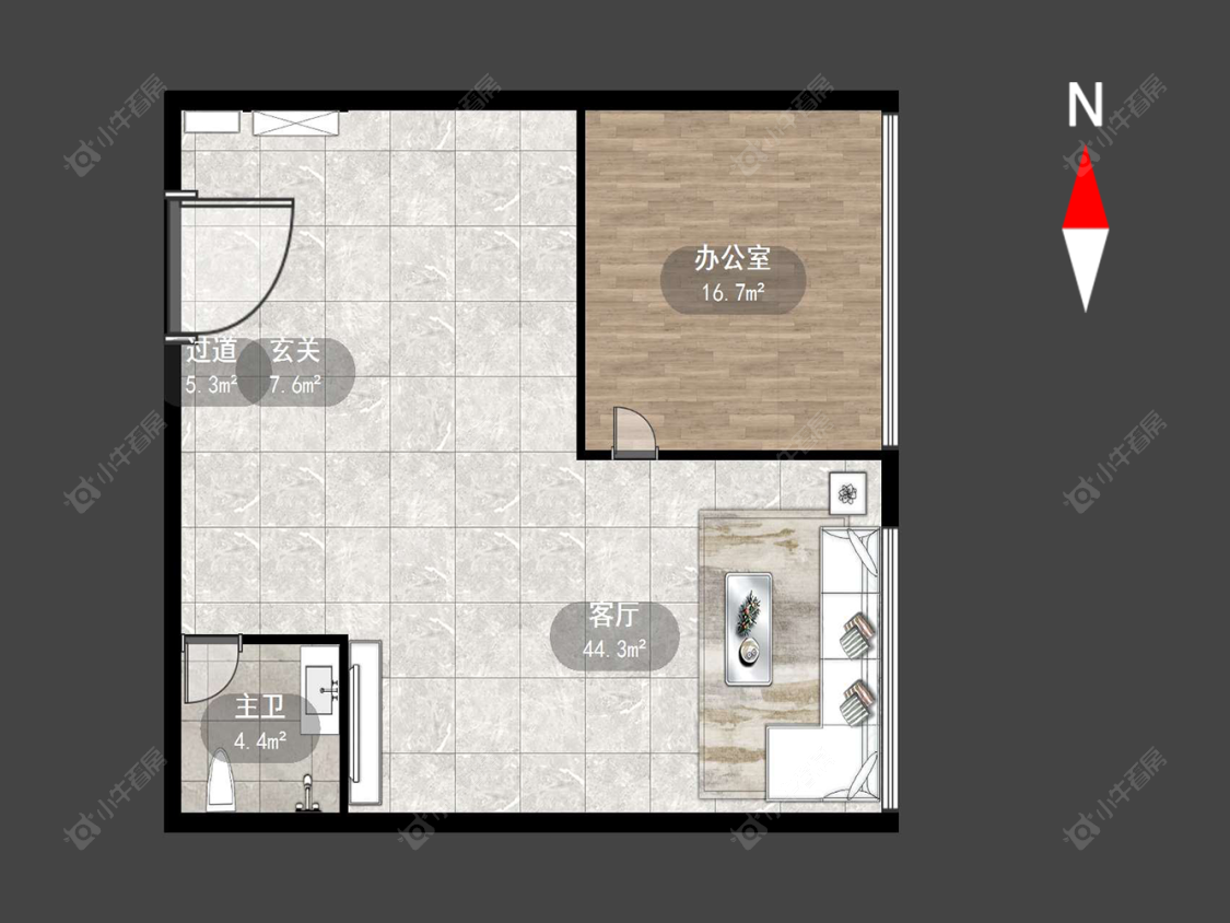 常州典雅商业广场在售二手房源户型图_小牛看房