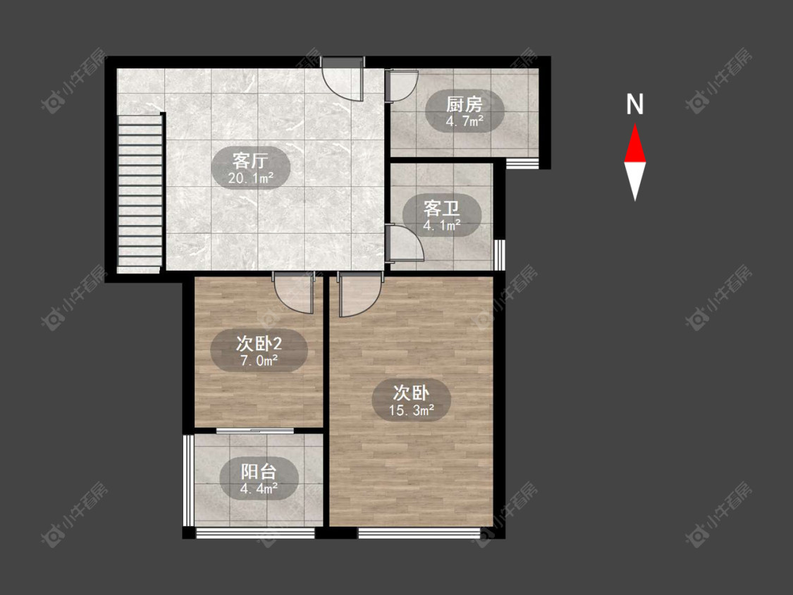 常州锦海星城一期在售二手房房源户型图_小牛看房