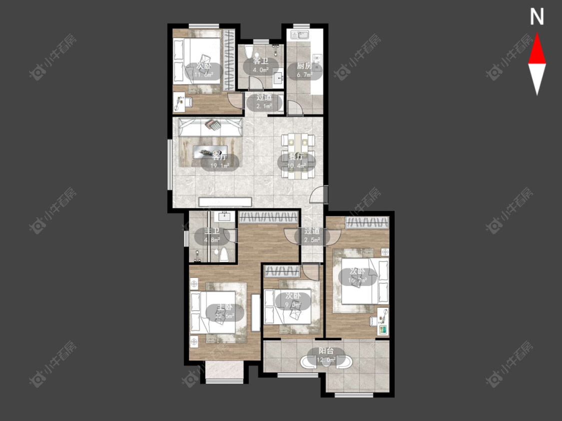 凯悦中心房源户型图 常州凯悦中心在售二手房源户型图_小牛看房