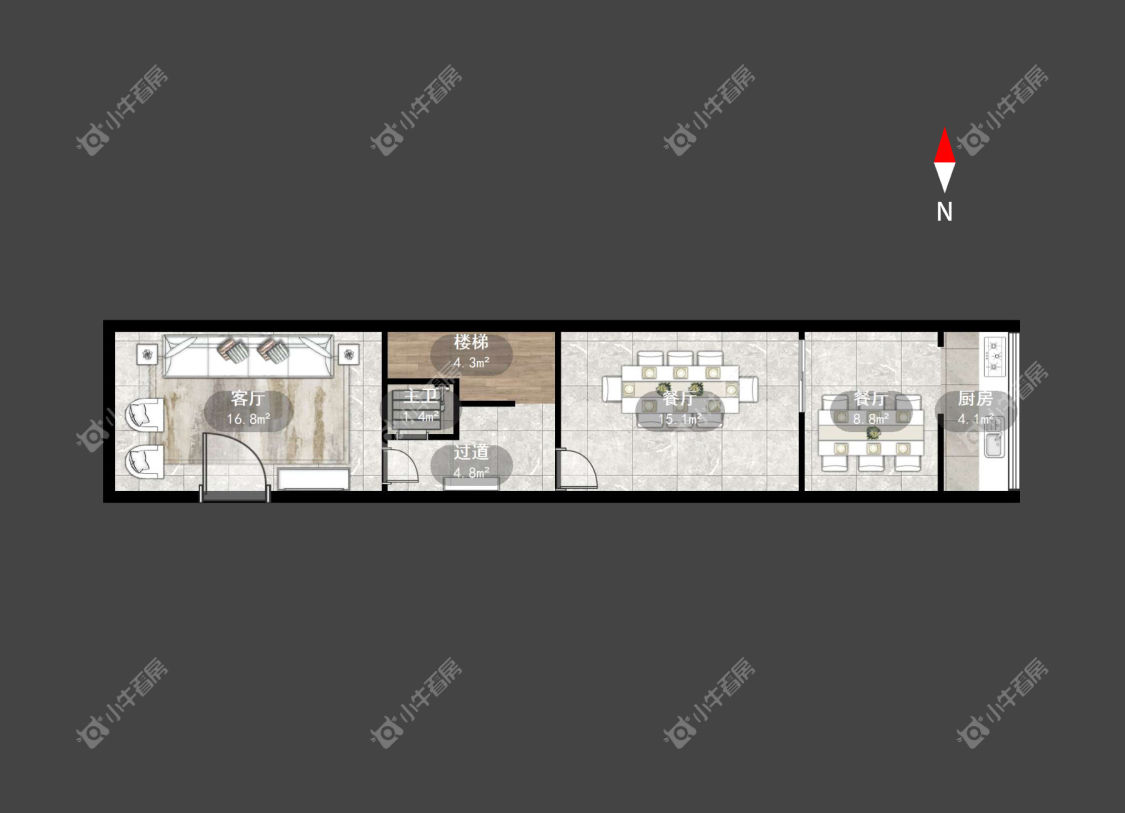 常州张家村在售二手房源户型图_小牛看房