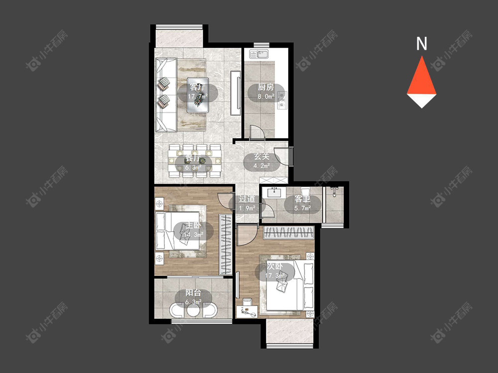 常州新城南都花海在售二手房源_小牛看房