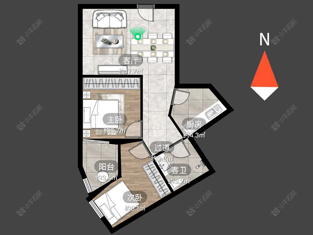 常州蓝天花园东区在售二手房源_小牛看房